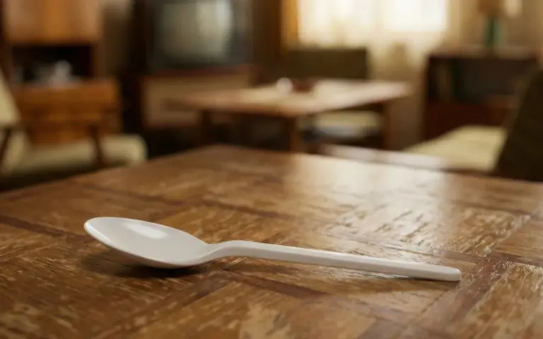 Plastová lžička Pelíšky