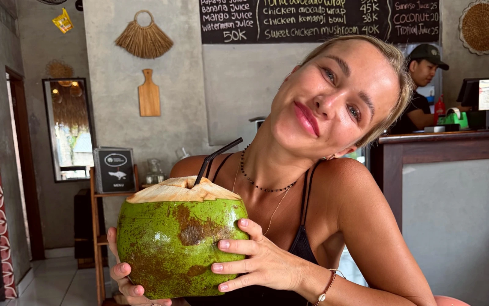 Nela Slováková na Bali