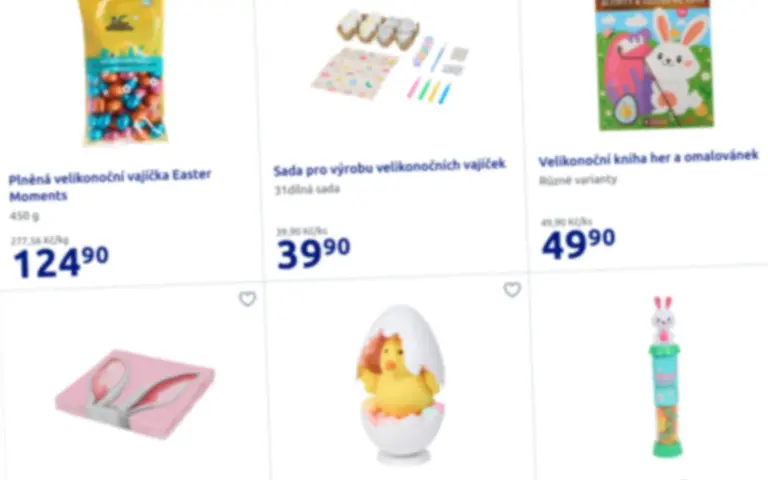 Velikonoční produkty