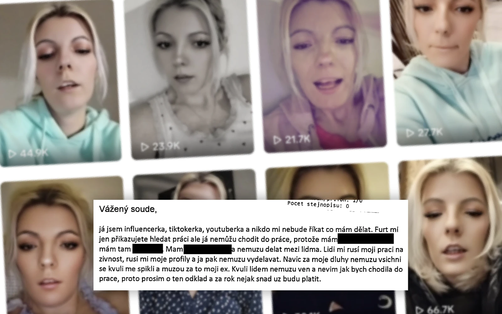 ShopaholicAdel odpověď soudu